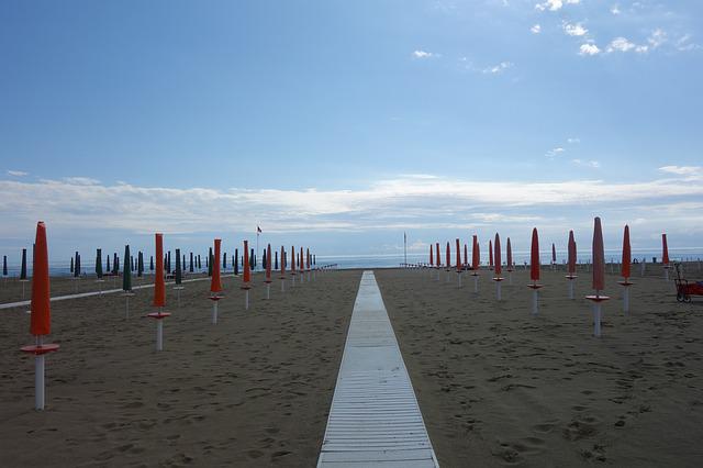 Viareggio plaża